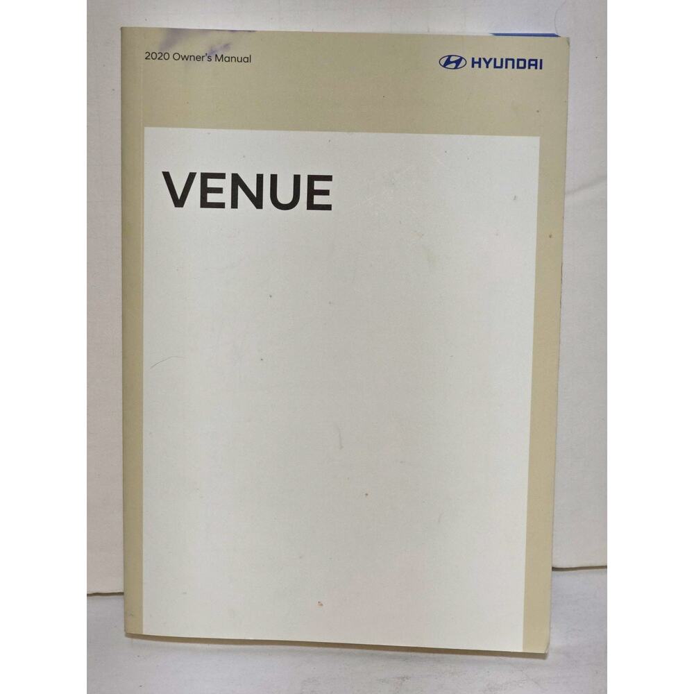 2020 HYUNDAI VENUE OWNERS MANUAL BOOKS REF NAV & MAINT GUIDE CASE